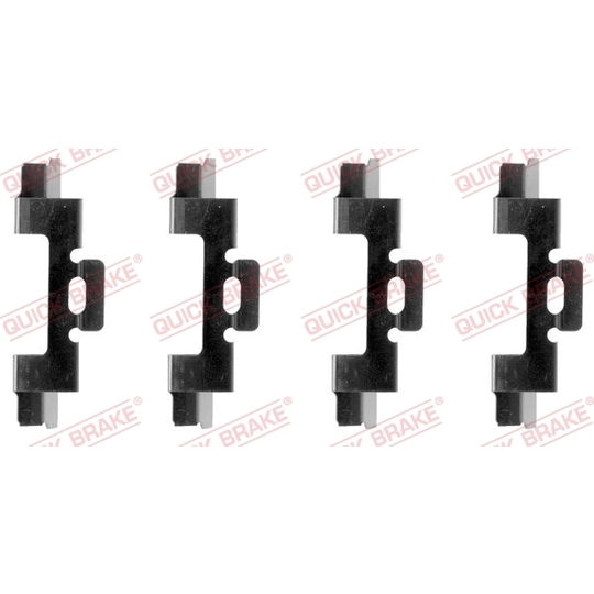 109-1027 - Brake pad fitting set 