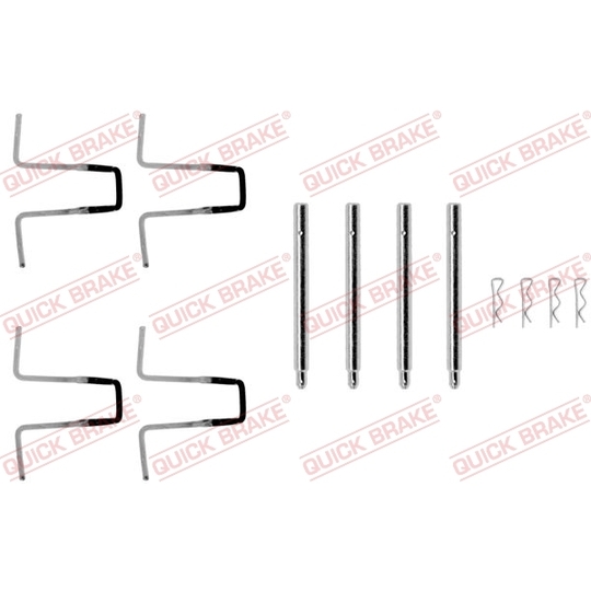 109-0977 - Brake pad fitting set 