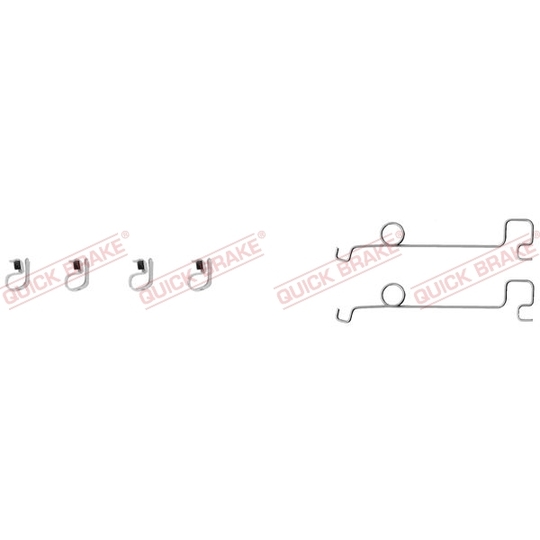 109-0994 - Brake pad fitting set 