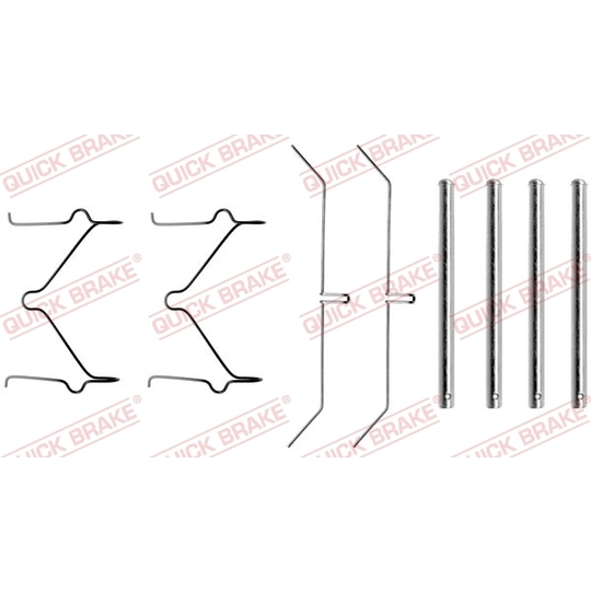 109-1050 - Brake pad fitting set 