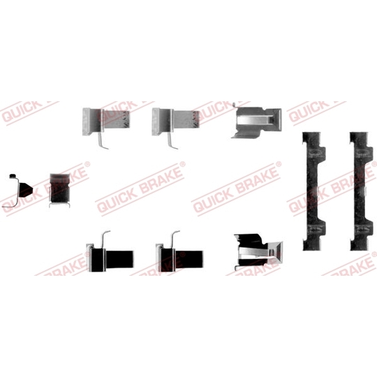 109-1058 - Brake pad fitting set 