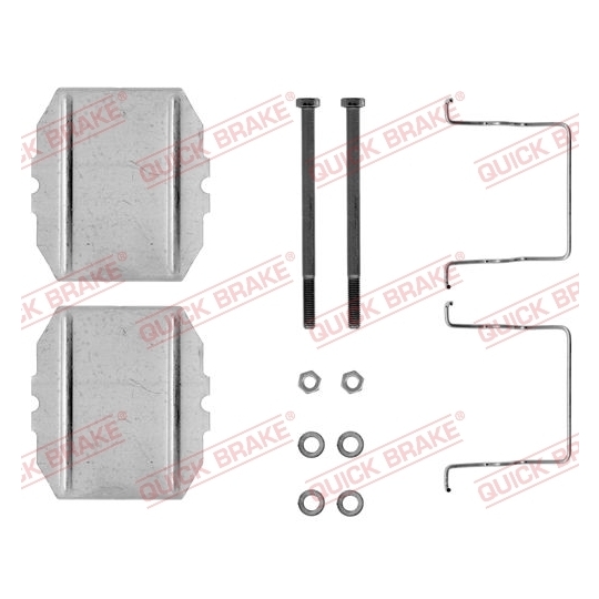 109-1053 - Brake pad fitting set 