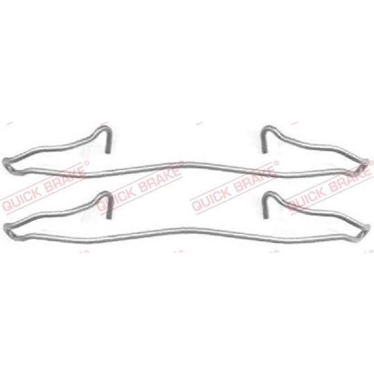 109-1057 - Brake pad fitting set 