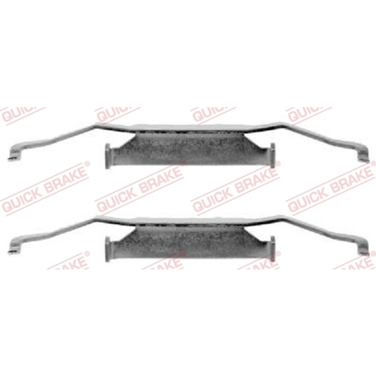 109-1054 - Brake pad fitting set 