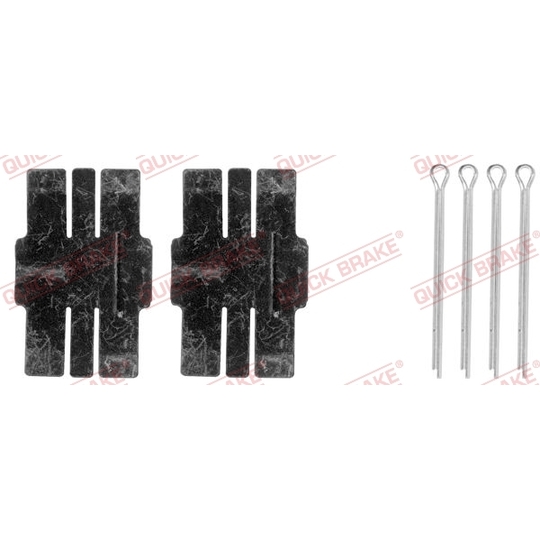 109-1036 - Brake pad fitting set 