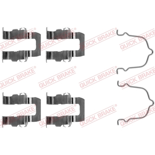 109-1119 - Brake pad fitting set 