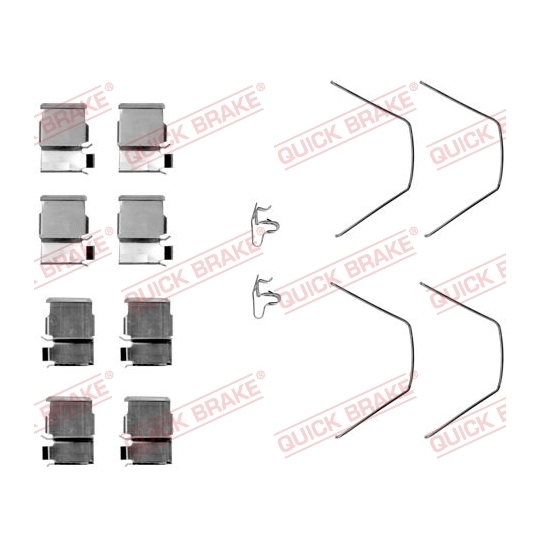 109-1093 - Brake pad fitting set 