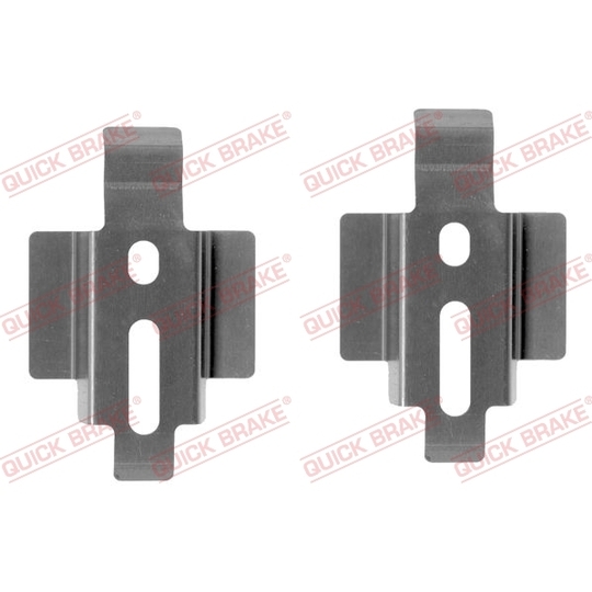 109-1154 - Brake pad fitting set 