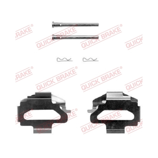 109-1141 - Brake pad fitting set 