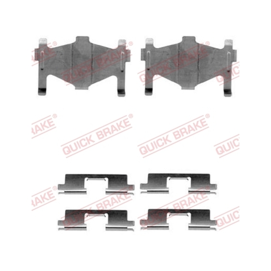 109-1136 - Accessory Kit, disc brake pad 