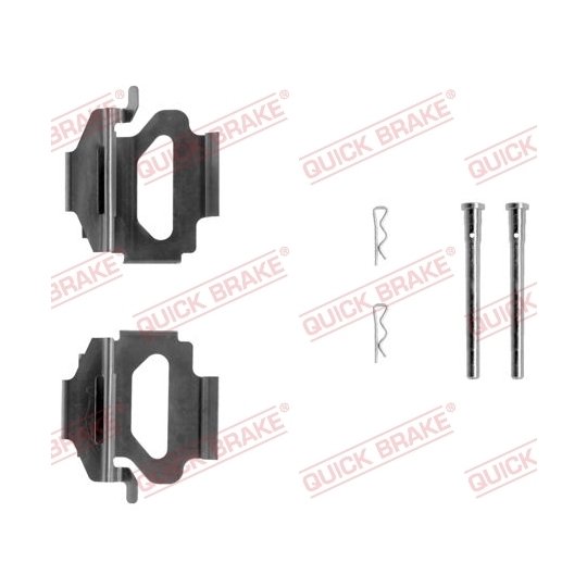 109-1140 - Brake pad fitting set 