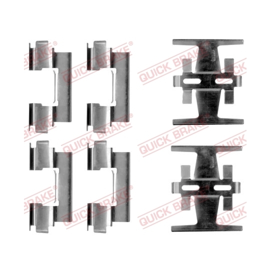 109-1134 - Brake pad fitting set 