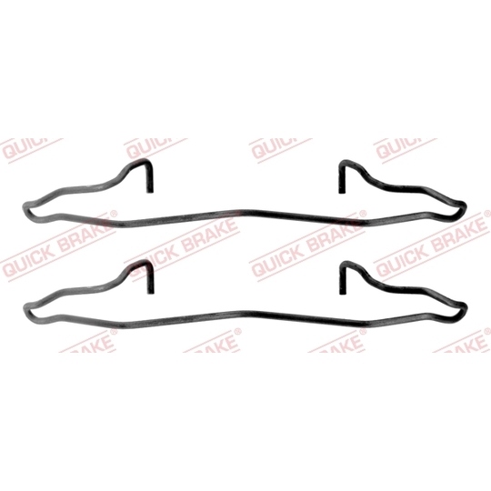 109-1186 - Brake pad fitting set 