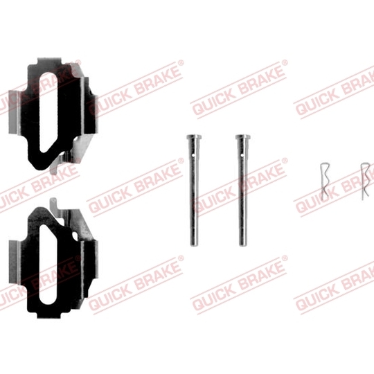 109-1168 - Brake pad fitting set 