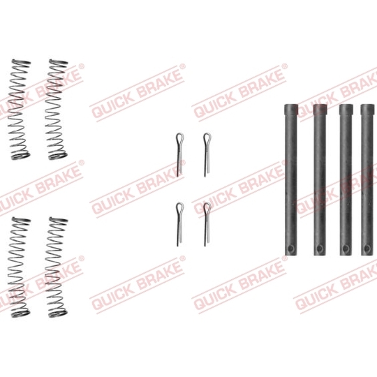 109-1210 - Brake pad fitting set 