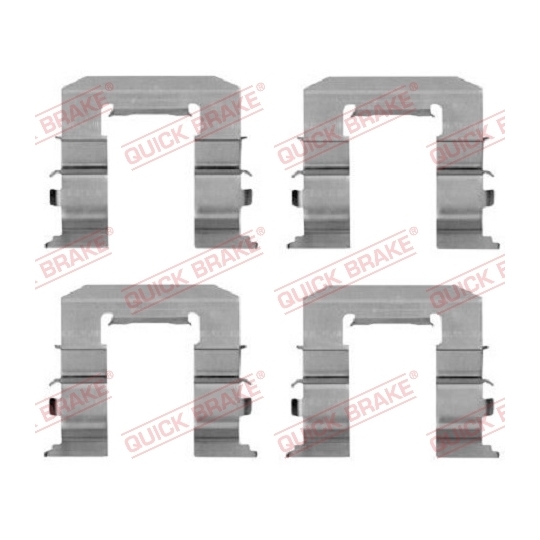 109-1212 - Brake pad fitting set 