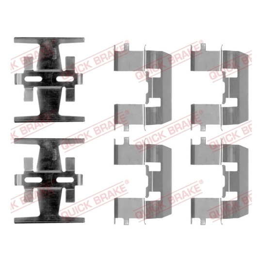 109-1208 - Brake pad fitting set 