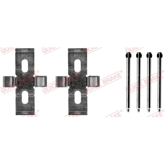 109-1248 - Brake pad fitting set 