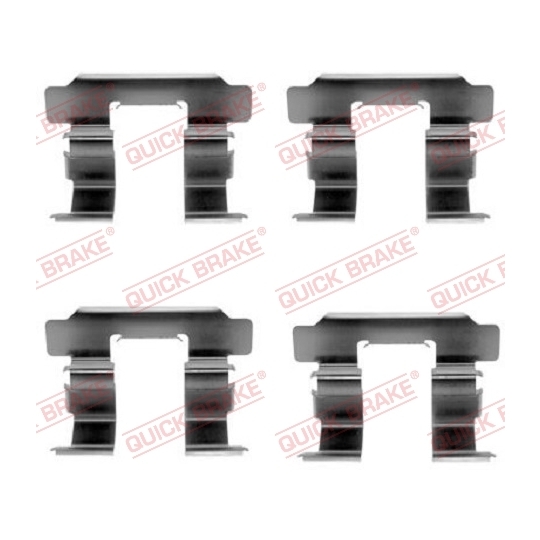 109-1251 - Brake pad fitting set 