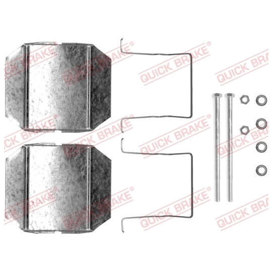 109-1237 - Brake pad fitting set 