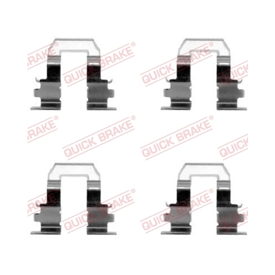 109-1255 - Brake pad fitting set 