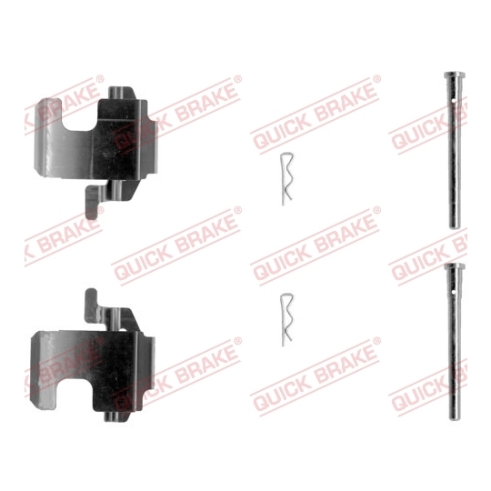 109-1273 - Brake pad fitting set 