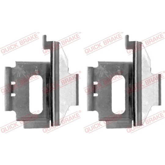 109-1282 - Brake pad fitting set 