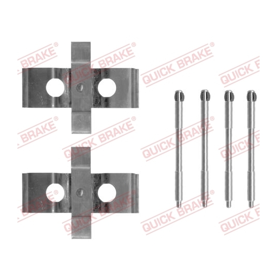 109-1296 - Brake pad fitting set 