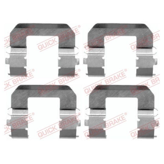 109-1617 - Brake pad fitting set 