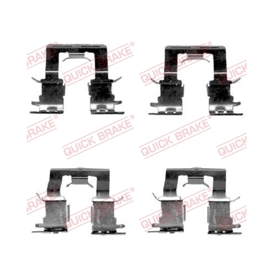 109-1620 - Brake pad fitting set 