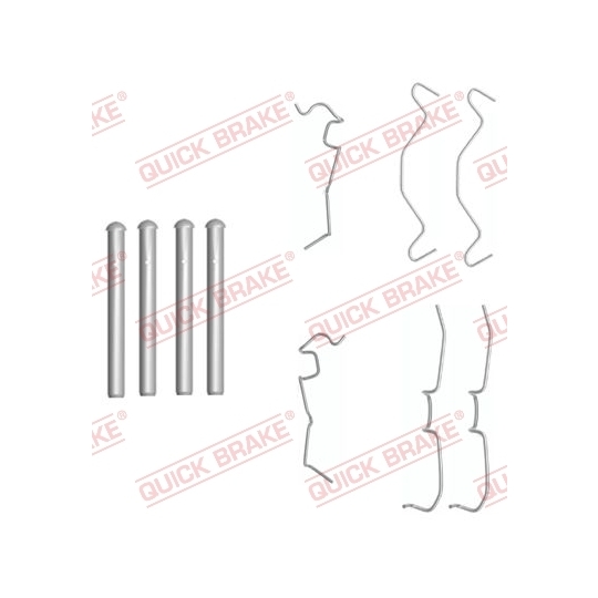 109-1650 - Brake pad fitting set 