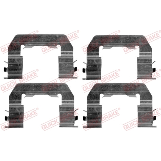 109-1719 - Brake pad fitting set 