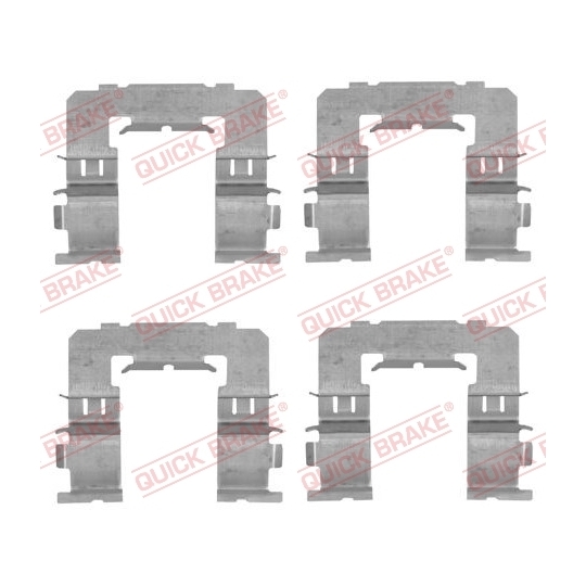 109-1742 - Brake pad fitting set 