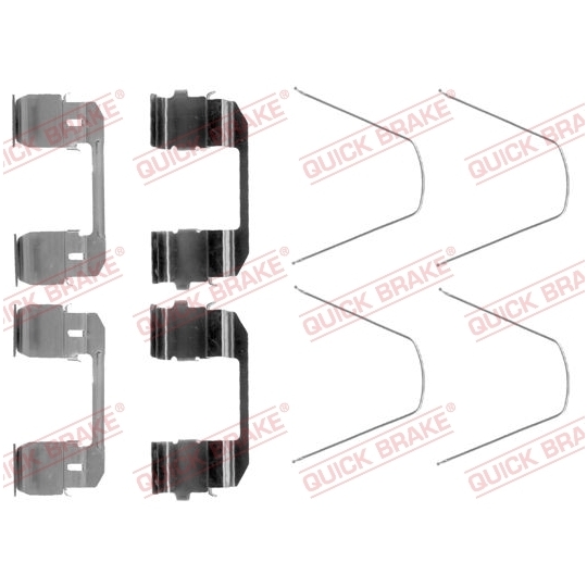 109-1743 - Brake pad fitting set 