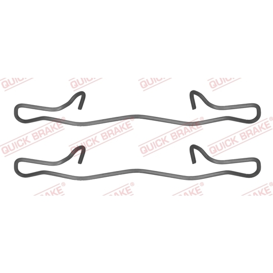 109-1755 - Brake pad fitting set 