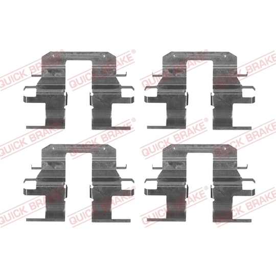 109-1753 - Brake pad fitting set 