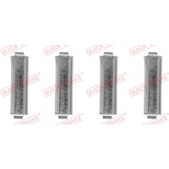 109-1771 - Brake pad fitting set 