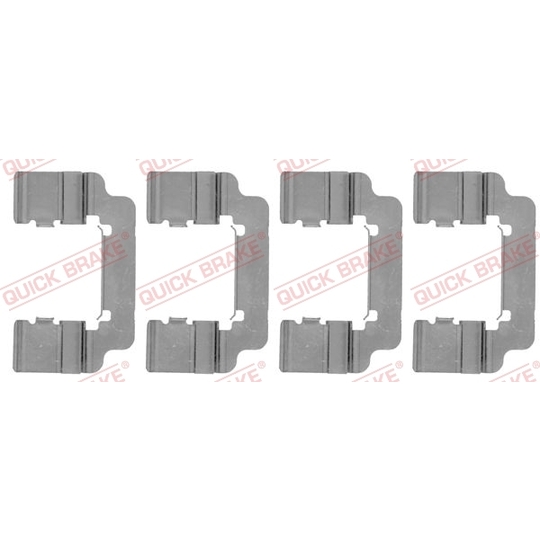 109-1777 - Brake pad fitting set 