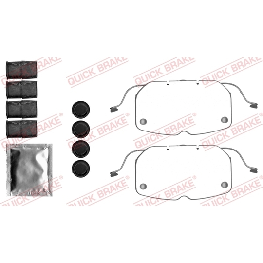 109-1792 - Brake pad fitting set 