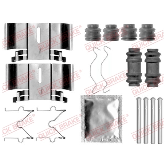 109-1836 - Brake pad fitting set 