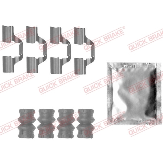 109-1827 - Brake pad fitting set 