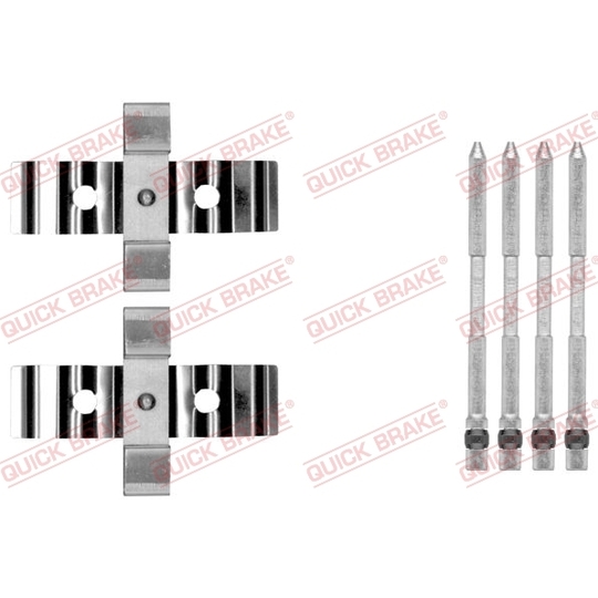 109-1848 - Brake pad fitting set 