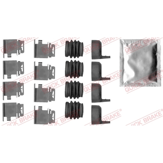 109-1890 - Accessory Kit, disc brake pad 