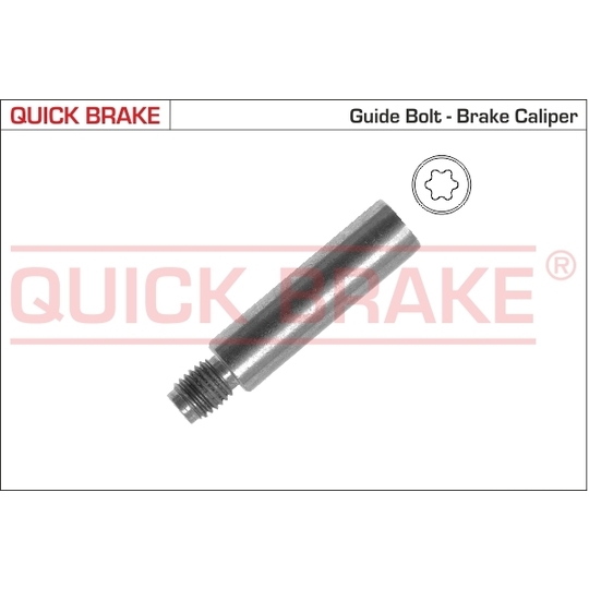 11201 - Brake caliper slideway bolt 