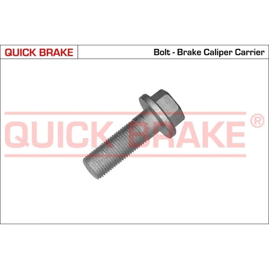 11610 - Brake caliper slideway bolt 