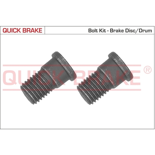 11666K - Bolt, brake disc 