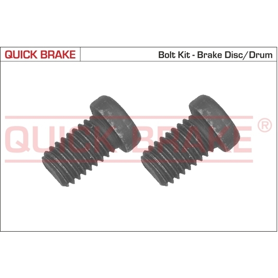 11668K - Bolt, brake disc 