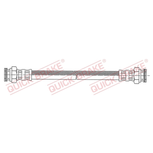 22.024 - Flexible brake pipe 