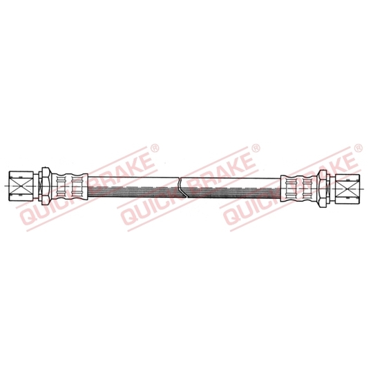 22.021 - Flexible brake pipe 