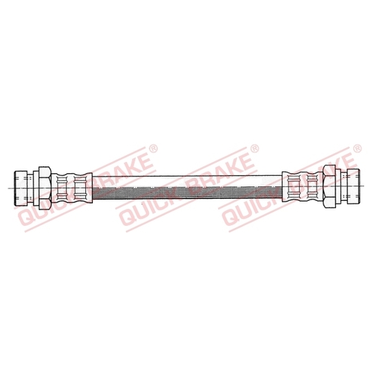 22.016 - Flexible brake pipe 